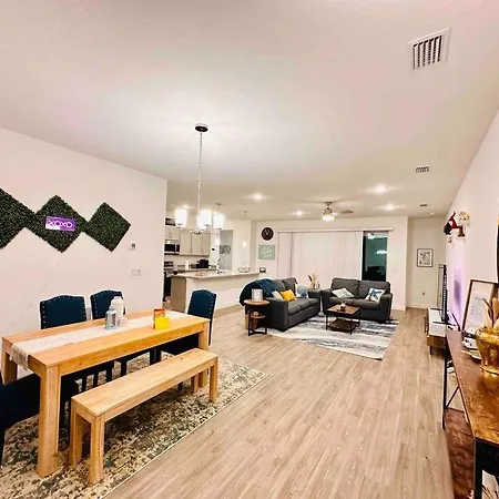 Luxury King Suite, 3Br Beach Vibe, Huge Tv Palm Coast Extérieur photo